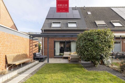 Modernes Reiheneckhaus mit Solar-Power & Wohn-Souterrain – Einziehen und fertig !!!, 41466 Neuss, Reiheneckhaus