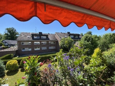 Neuss- Rosellen; provisionsfrei! Top gepflegte 3 Zimmerwohnung, schöner Balkon, Gartenblick, 41470 Neuss, Etagenwohnung