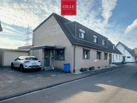 Neuss-Reuschenberg: Attraktives Reiheneckhaus mit Garage und traumhaften Grundstück nach WEG geteilt, 41466 Neuss, Reiheneckhaus