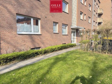 kompakte Kapitalanlage: Vermietetes Apartment mit Entwicklungspotential im Neusser Stadionviertel, 41464 Neuss, Erdgeschosswohnung