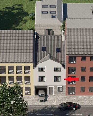 Erstbezug nach Sanierung – Familienfreundliche 3.-Zi.-Whg. mit Balkon und Garage in 3.-Fam.-Haus, 41464 Neuss, Etagenwohnung