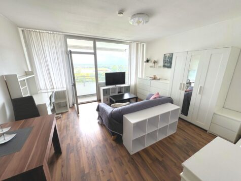 Freundliche 1-Zi.-ETW mit Balkon und tollem Ausblick in der Nähe des Rheins, 41460 Neuss, Etagenwohnung